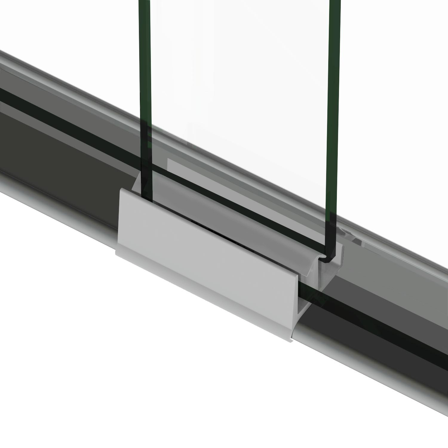 Download ELEGANT 54"x72" Semi-Frameless Bypass Sliding Shower Door Glass Chrome Finish | eBay