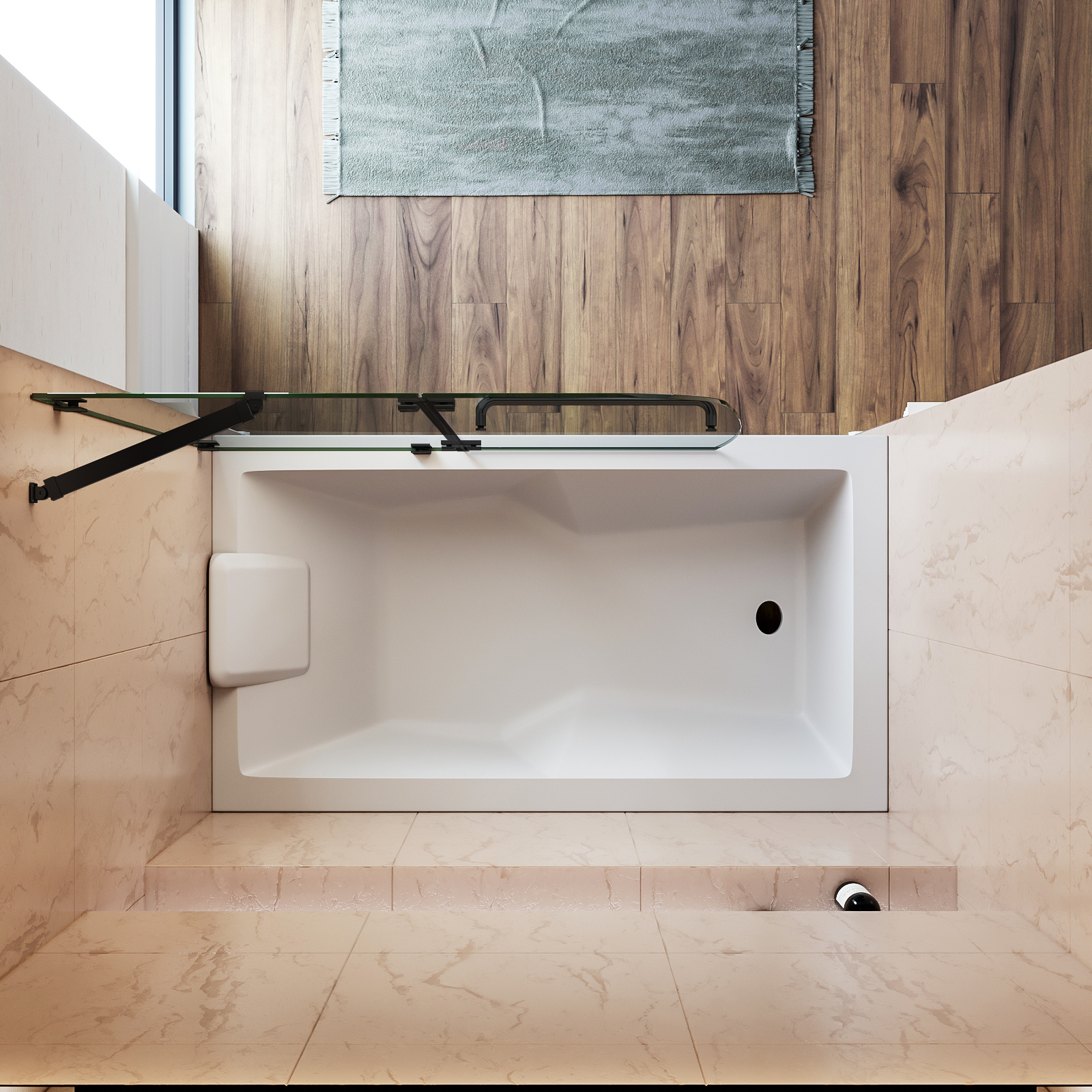 SUNNY SHOWER shower door